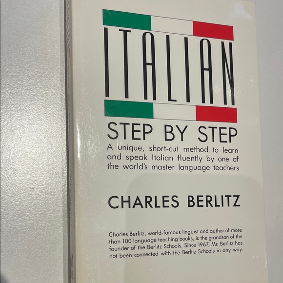 Other - Italian step by step language learning Charles Berlitz book